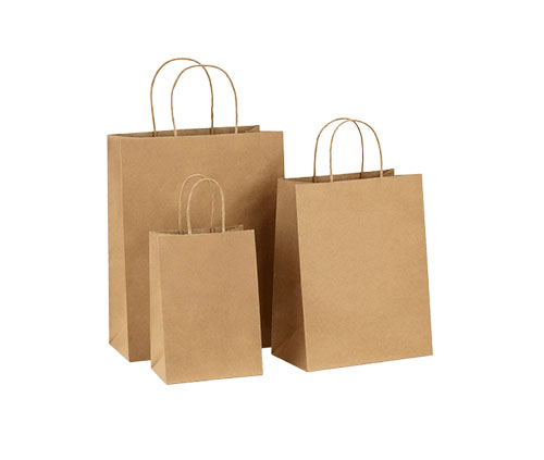 Kraft Paper Carry Bags with Twist Handle for Clothes  China Shopping Bag  and Paper Bag price  MadeinChinacom